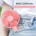 Mini USB Lithium Battery Rechargeable Hand Fan Portable Handheld Travel Fan. 