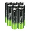 skywolfeye 18650 lithium battery 5800mAh 3.7-4.2V lithium battery rechargeable strong light flashlight. 