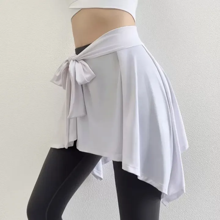 Women%20Tennis%20Self-Tie%20Athletic%20Yoga%20Skirt%20Long%20Strap%20Hip%20Covering%20Bottoms%20Ballet%20Sports%20Wrap%20Short%20Skirts%20Cover%20Up%20Shawl%20-%20Image%205