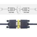 VGA 15 Pin Female to Female Mini Gender Changer, VGA 15 Pin Female Jointer.