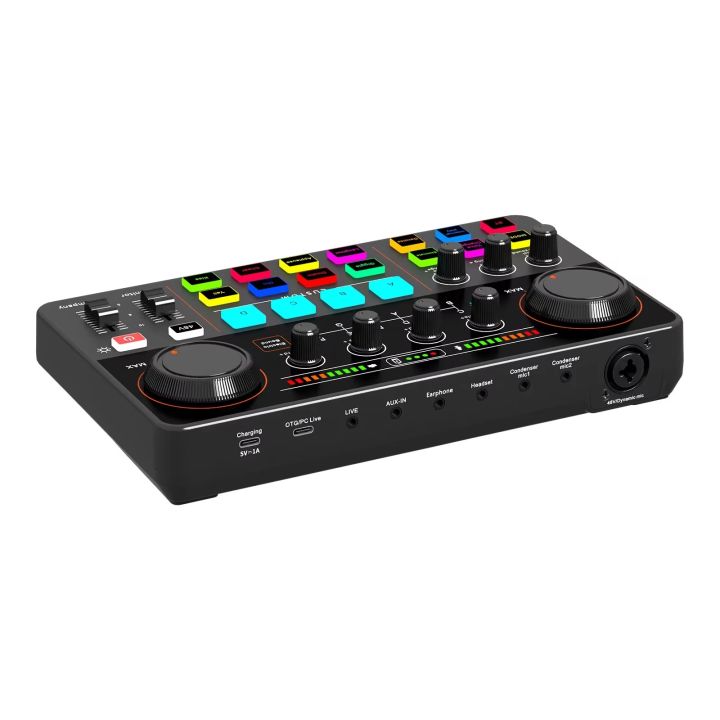 Sound%20Card%20P300%20Live%20Sound%20Card%20Live%20Streaming%20Podcast%20Accessories%20Mixer%20Sound%20Card%20Audio%20Voice%20Podcast%20-%20Image%206