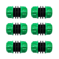 6Pcs Hose Repair Connector Extender for Join 1/2 Inch Garden Hose Pipe Connection Garden Hose Joiner. 