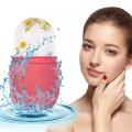 1p Silicone Face Ice Cube Facial Contouring Ice Mold Roller Silicone Frozen Face Roller Massager Ice Face Roller for Beauty. 