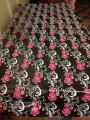 Waterproof bed sheet cover , Urin protector bed cover water proof bisana cover full bed 6x7 ft- rexin tula new black.