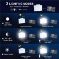 106LED Split Solar Lamp 3 Lighting Mode Outdoor Decoration Sunlight Wall Light PIR Motion Sensor Waterproof Garden Garage Lamp. 