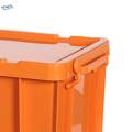 Durable Heavy Duty Storage Bins, Industrial Tote Bin, Stackable Storage Containers for Garage Shoes. 