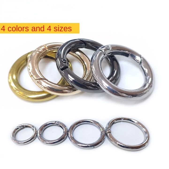 5Pcs%2018mm-34mm%20Metal%20O%20Ring%20Spring%20Clasps%20Round%20Carabiner%20Keychain%20Bag%20Clips%20Hook%20Dog%20Chain%20Buckles%20Connector%20for%20DIY%20Jewelry%20-%20Image%203