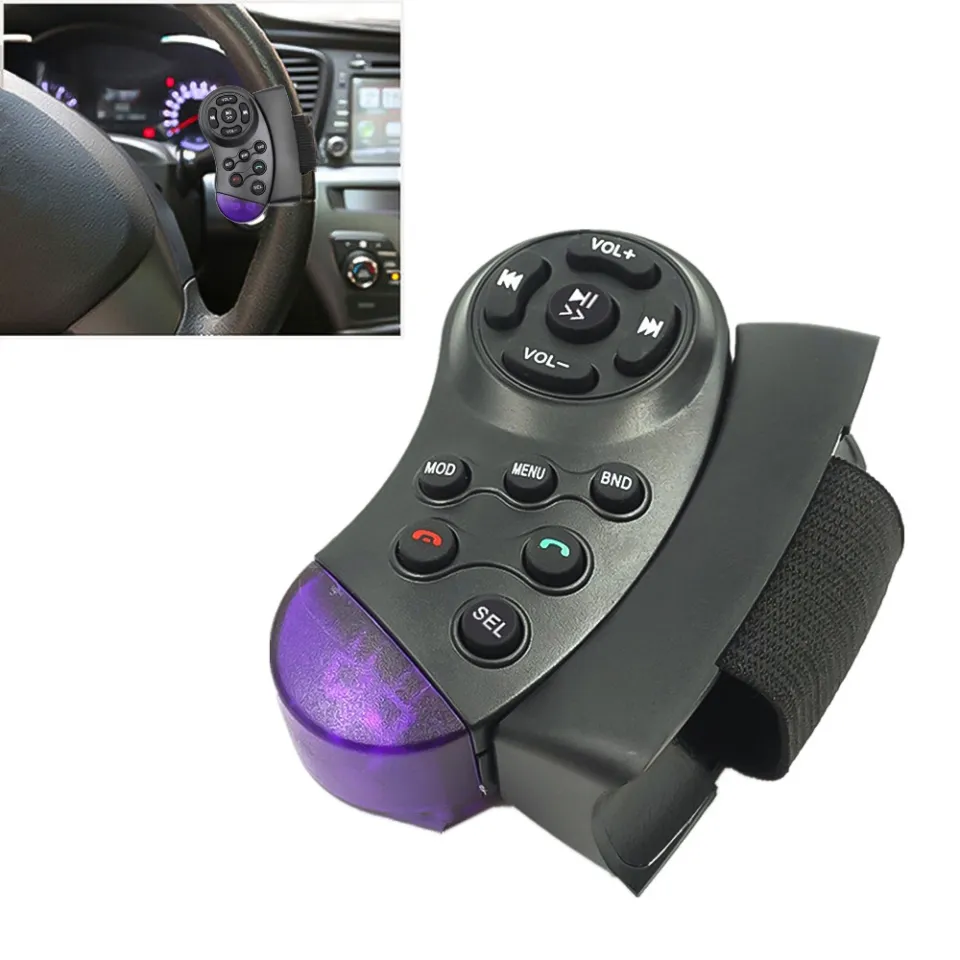 New)Car 11 Key Multimedia Steering Wheel Remote Controller Daraz