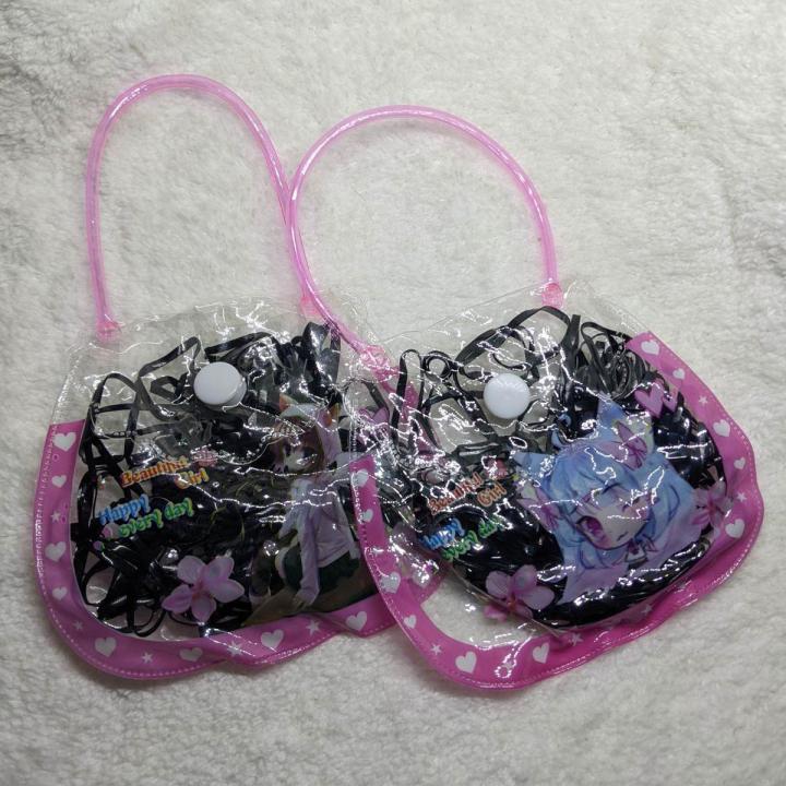 200%20Pcs%20Black%20Elastic%20rubber%20band%20For%20women%20with%202pcs%20bag%20-%20Image%202