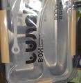 Baby tiffin box lunch box 3 chamber food grade plastic body stainless steel 304 grade hi quality lunch box multiple colour.