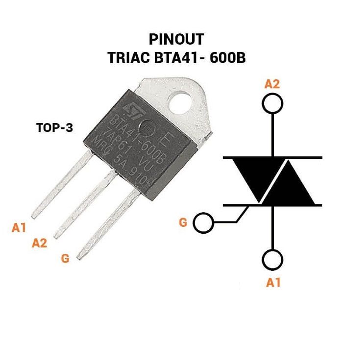 1ps-%20%20BTA41600B%20BTA41%20BTA41-600B%2040A%20Triac%20for%20electrical%20circuitry%20-%20Image%203