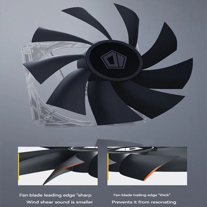 ID-COOLING%20XF-120-K%20PC%20Cooling%20Case%20Fan%20700-1800RPM%204Pin%20PWM%20for%20Computer%20CPU%20Water%20Cooling%20and%20Air%20Cooling%20-%20Image%202