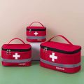 Portable First Aid Kit, Travel Medicine And Medication Storage Bag. 