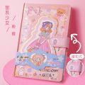 Journal cute A5 magnetic notebook diary agenda planner jurnal buku note hardcover. 