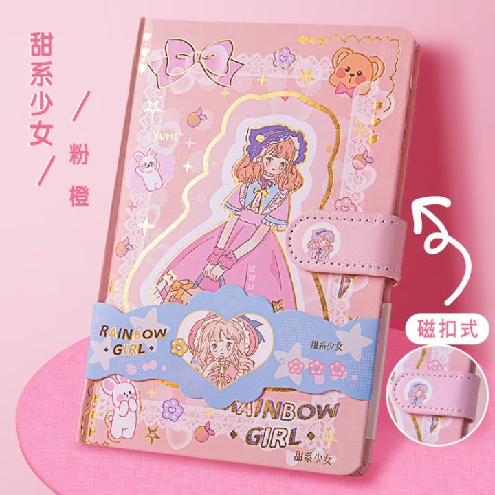 Journal%20cute%20A5%20magnetic%20notebook%20diary%20agenda%20planner%20jurnal%20buku%20note%20hardcover%20-%20Image%203