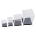 Acrylic Display Case Self-Assembly Clear Cube Box UV Dustproof Toy Protection STARLITE. 