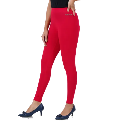 Cotton%20Ladies%20Spandex%20Red%20Ties%20Pant%20for%20Women%20-%201%20Piece%20-%20Image%203