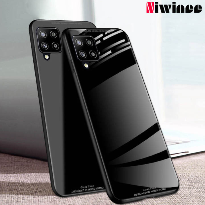 Samsung%20Galaxy%20A12%20-%20(100%25%20Premium%20Quality)%20DESIGNED%20IN%20HONG%20KONG%20Scratchproof%20Tempered%20Glass%20Case%20Back%20Cover%20Casing%20..%20-%20Image%202