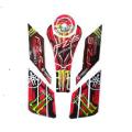 FZ-S V3 Yamaha Fuel Tank Pad full body sticker monster For Motorcycle- Red.