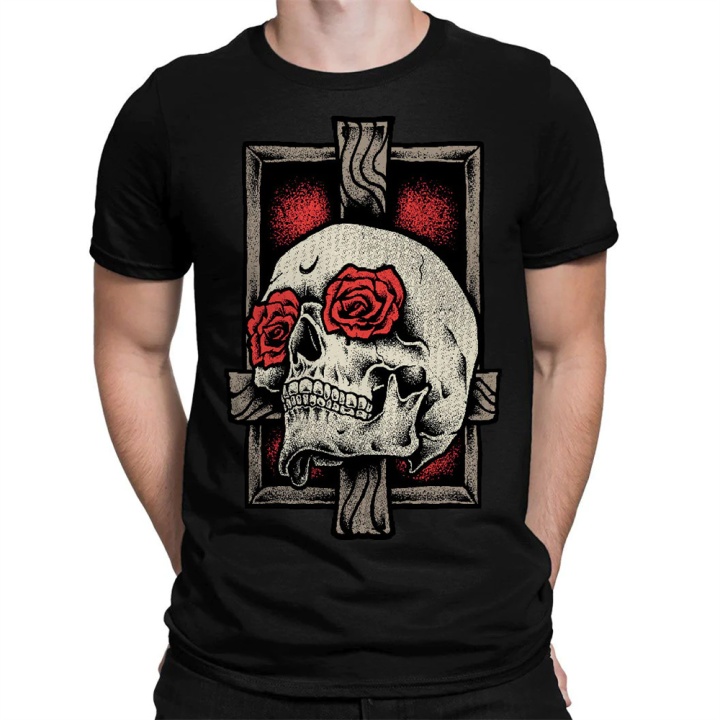 2023%20Skull%20Men'S%20T-Shirt%203d%20Printed%20Casual%20Short%20Sleeved%20Tees%20Skull&Beauty%20T%20Shirt%20For%20Men%20Loose%20Oversized%20Shirt%20O-Neck%20Clothing%20-%20Image%204