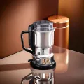 NEW! Multi-functional Stainless Steel High Quality Metal Body Electric Mini Grinder 8 Blade Powerful Motor Spice Grinder & Blender Machine - 1000/1250W Silver. 