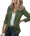 Spring Summer Blazer Women Coat Fashion Vest Woman Outfits Casual Elegant White Suits Ladies Clothes Outerwear Casaco Feminino.