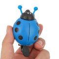 Cute Cartoon Ladybug Shaped Bike Bell Children Balance Car Bicycle Hand Press Small Bells Easy Operation Sports Bike Accessories.
