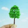 50Pcs Simulation 1:100 Miniature Tree for Fairy Garden Decor Diorama Layout. 