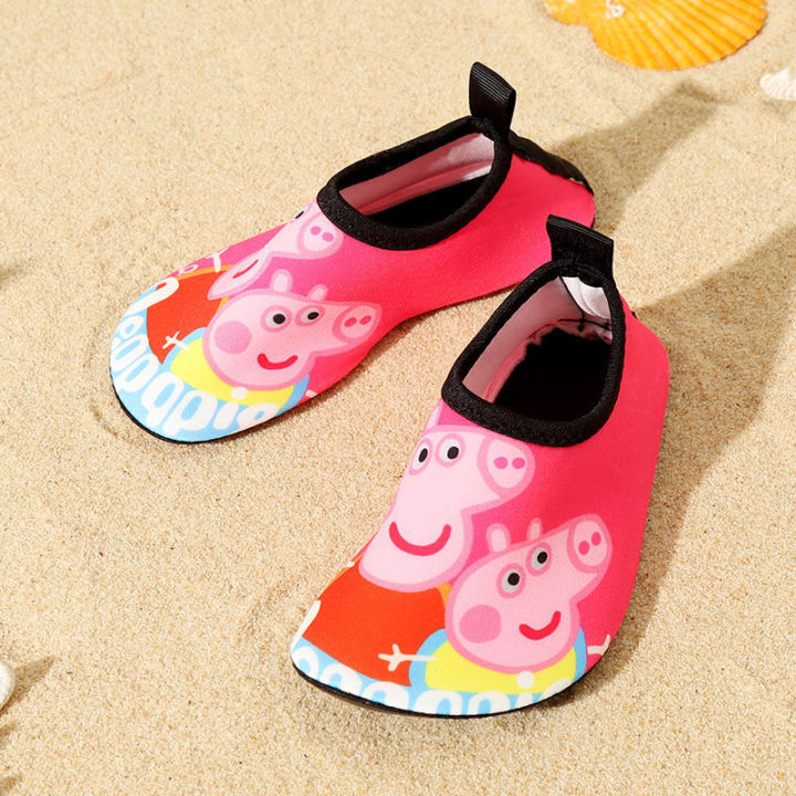 Children's%20Beach%20Shoes%20Upstream%20Seaside%20Swimming%20Shoes%20Anti-Scratch%20Home%20Breathable%20Princess%20Elsa%20Piggy%20Page%20Room%20Socks%20-%20Image%205