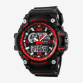 SKMEI Sports Fashion Digital Dual Display Countdown Chrono Alarm Waterproof Watch For Men 1283. 