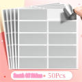 New 50pc Reward cratch Card Film Coated ticker DIY cratch Off Label for Party Activity Favor tationery ticker. 
