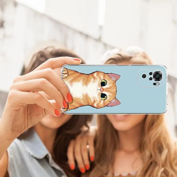 Cat%20Cute%20Kitten%20Cartoon%20Clear%20Phone%20Case%20For%20Xiaomi%20Redmi%20Note%2012%205G%209S%209%208%2010%2011%20Pro+%209T%208T%2010C%209C%209A%207%20Pro%20Soft%20TPU%20Back%20Cover%20-%20Image%206