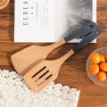 Nonstick Natural Wood Rice Colander Tableware Cooking Kitchen Tool Soup Ladle Spatula Strainer Spoon Rice Scoop.