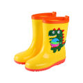 Children's high rain boots, 2-16 years old, cartoon water boots, non-slip soft soles, waterproof corsetes, boys, girls, and toddlers.