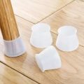 Panda Online 4PCS Silicone Furniture Table Chair Leg Floor Feet Cap Cover Protector Feet Pads Non-slip Foot Protection Bottom Cover Caps. 