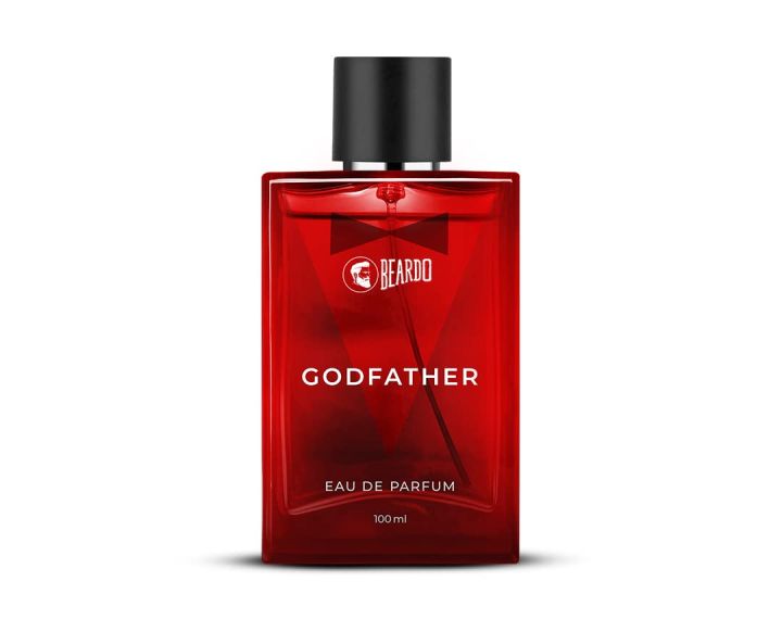 Beardo Godfather Perfume for Men, 100ml | Aromatic, Spicy Perfume for Men Long Lasting Perfume for Date night fragrance | Body Spray for Men | Gift For Brother | Gift For Friends