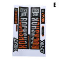 Front Fork Sticker Mountain Bike Front Shock Absorber Change Sticker Waterproof. 