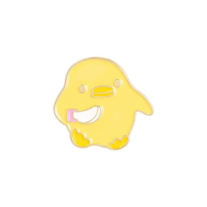 I'm%20Not%20Cute%20I'm%20Dangerous%20Cartoon%20Yellow%20Duck%20Brooch%20Clothing%20Bag%20Accessories%20Gift%20-%20Image%209