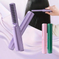 Wireless Mobile Heat Comb (2 in 1 Portable Fast Heating Comb Smooth Electric Hair Straightener Brush Beard Combing Traveling Business Travel Unisex Curler). 