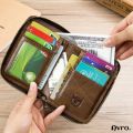 Avro Men Wallets Buffalo Leather Short Wallet Business Wallets Pure Clutch Wallets Multi-Card Position Wallets Pure Leather Wallet Travel Purses Pouch ID Credit Cards Holders. 