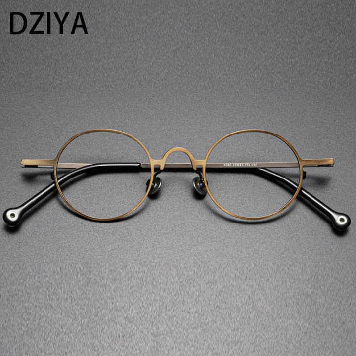 Handmade Titanium Glasses Frame For Men High Grade Eyewear Women Round handmade-titanium-glasses-frame-for-men-high-grade-eyewear-women-round