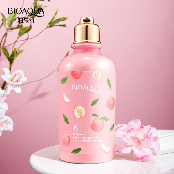 BIOAQUA%20Moisturizing%20Peach%20Hexapeptides%20Body%20Lotion-%20250g%20-%20Image%202