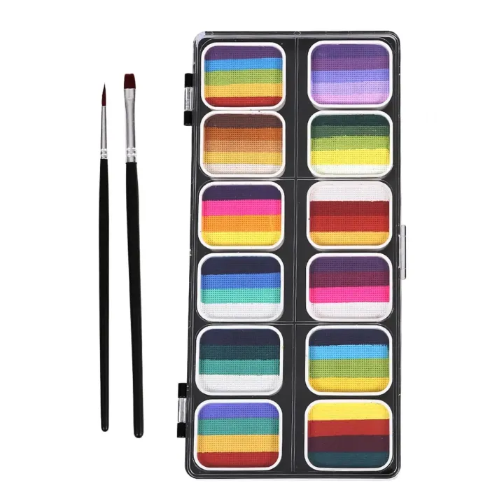 Face%20Paint%20Palette%20Makeup%20Kit%20Professional%20with%2012%20Water%20based%20Paints%20Face%20Painting%20Set%20Washable%20-%20Image%206
