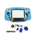 Full New GBA Replacement Housing Shell for Gameboy Advance Shells With Conductive Rubber Pad Buttons Kit for GBA IPS Gaming Case. 
