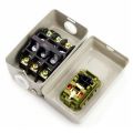 Safe Three-phase Motor 1.5/2.2/3.7/7.5KW BS-211/216/230 Metal Button Switch Start Button Switch Control Box Power. 