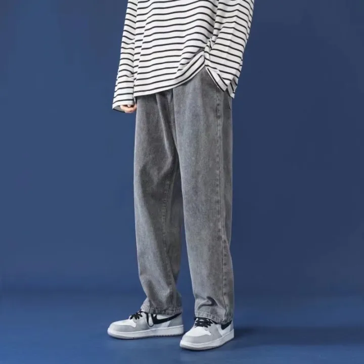 Ready%20Stock%20Loose%20Fit%20Jeans%20Men%20Korean%20Fashoin%20Vintage%20Straight%20Pants%20Jeans%20Baggy%20Seluar%20Jeans%20Lelaki%20Denim%20-%20Image%202