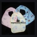 3Pcs Combo Fashionable Cotton Bibs For Baby.