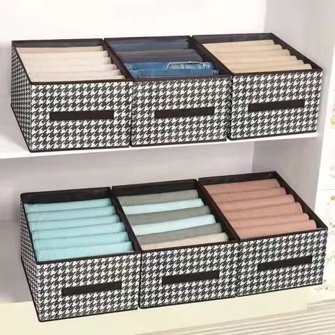 Printed%209%20Grids%20Cloth%20Organizer%20Box%20%E2%80%93%20Keep%20Your%20Wardrobe%20Neat%20&%20Tidy%20(NWP%209L)%20-%20Image%205