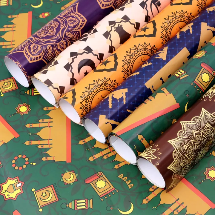 1/5/10Pcs%20Eid%20Gift%20Wrapping%20Paper%20Exquisite%20Gift%20Wrapping%20Craft%20Paper%20DIY%20Gift%20Paper%20Party%20Packaging%20Supplies%2070*50%20CM%20-%20Image%207