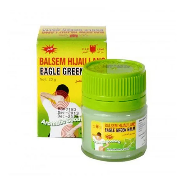 BALSEM Hijau Lang Eagle Brand Green Balm (Indonesia) - 20g
